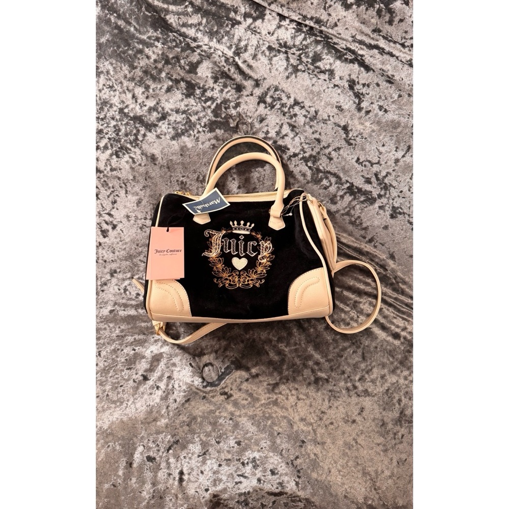 Juicy Couture Black/Cream Handbag